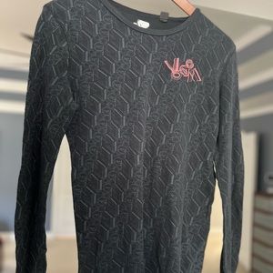 Volcom Women’s Large Snowboarding First-layer Vintage Long Sleeve Black